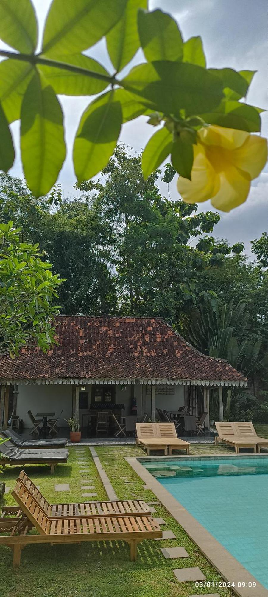 Hotel Blue Garden Yogyakarta Bangunjiwo Exterior foto